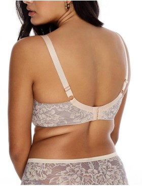 Бюстгальтер полумягкий Alles VULCANO PU, Цвет: сиреневый, Размеры: 80J, изображение 2