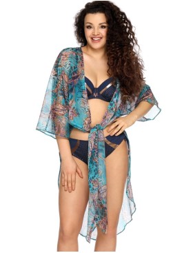 Туника пляжная Ava PAREO 007 SHIRT, Цвет: туркус, Размеры: S/M