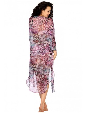 Туника пляжная Ava 009, Цвет: розовый, Размеры: S/M, изображение 2