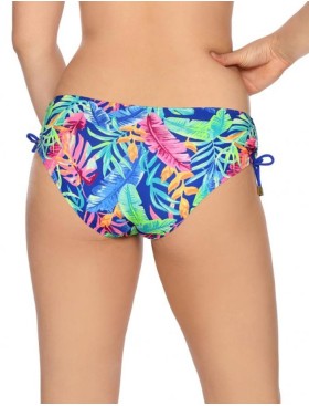 Плавки женские с регулировкой по бокам Ava SF143/2 etnic blue, Цвет: флора синий, Размеры: M, изображение 2