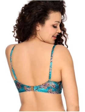 Бюстгальтер пляжный мягкий Ava SK142 M turquoise, Цвет: туркус, Размеры: 100C, изображение 2