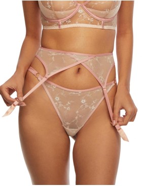Трусики стринги Kinga MODERN ROMANTIC 888/1-S, Цвет: светло-розовый, Размеры: XS, изображение 4