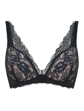 Кружевной бралетт спейсер Leilieve ITALIAN CLASS С6167 nero, Цвет: nero (черный), Размеры: 70C, изображение 6