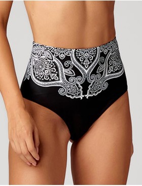 Высокие плавки UNICONF CBC123 V1 SIMPLY ELEGANT, Цвет: черный, Размеры: M