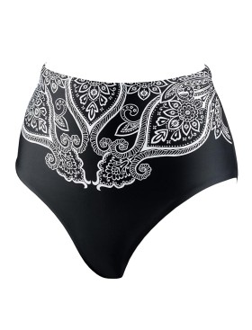 Высокие плавки UNICONF CBC123 V1 SIMPLY ELEGANT, Цвет: черный, Размеры: M, изображение 3