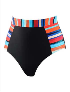 Трусы пляжные высокие UNICONF CBC127 V1 RADIANT COLOURS, Цвет: черный, Размеры: S, изображение 3