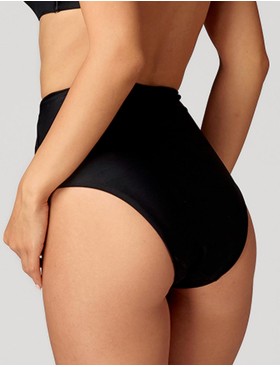 Трусы пляжные высокие UNICONF CBC33 V1 RETRO GLAM, Цвет: черный, Размеры: M, изображение 2