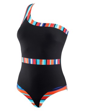 Закрытый купальник UNICONF CBI134 V1 RADIANT COLOURS, Цвет: черный, Размеры: 70B, изображение 3