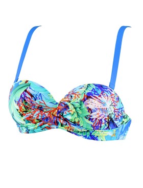 Верх купальника с пуш-ап UNICONF CBS105 V1 OCEAN TREASURES, Цвет: голубой, Размеры: 75C, изображение 3