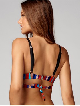 Бюстгальтер пляжный с пуш-ап UNICONF CBS128 V1 RADIANT COLOURS, Цвет: мульти, Размеры: 70B, изображение 2