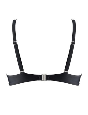 Купальный бюст-бандо с пуш-ап UNICONF CBS33 V1 RETRO GLAM, Цвет: черный, Размеры: 75C, изображение 4