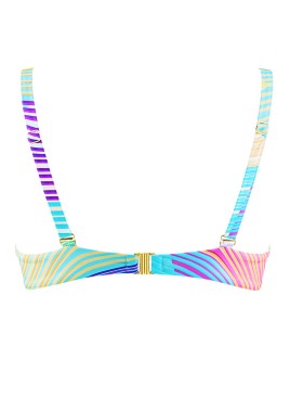 Купальный бюст-бандо с пуш-ап UNICONF CBS41 V2 SIMPLE BEAUTY, Цвет: голубой, Размеры: 70C, изображение 4