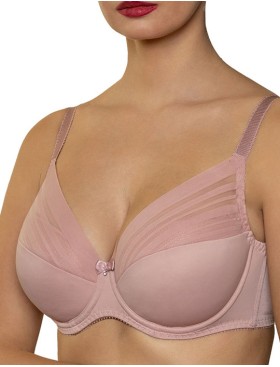 Бюстгальтер балконет Albina L SILUET 8085 античная роза, Цвет: античная роза, Размеры: 75D