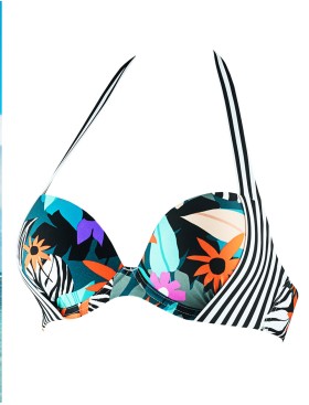 Верх купальника балконет с пуш-ап UNICONF CBS217 V1 GARDEN FANTASIES, Цвет: мульти, Размеры: 70B, изображение 3