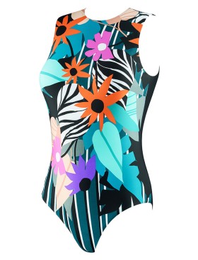 Яркий закрытый купальник UNICONF CBI216 V1 GARDEN FANTASIES, Цвет: мульти, Размеры: S, изображение 3