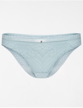 Кружевные трусы бразилиана Esotiq 39519 SORELLE серо-голубой, Цвет: серо-голубой, Размеры: S, изображение 4