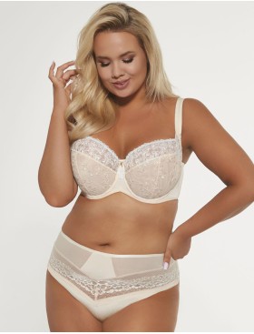 Бюстгальтер мягкий с подкроем Kris Line POLA soft side support, Цвет: латте, Размеры: 70L, изображение 5