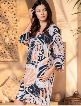 Туника Mia-Amore MAKHAON 1774, Цвет: черно-белый, Размеры: S/M, изображение 3