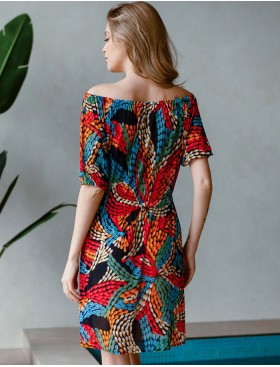 Пляжная туника Mia-Mia BARBARA 19260, Цвет: мультиколор, Размеры: L, изображение 2