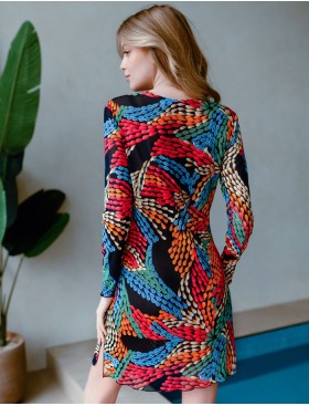 Легкое платье Mia-Mia BARBARA 19264, Цвет: мультиколор, Размеры: M, изображение 2