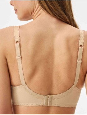 Бюстгальтер мягкий на косточках Misstyle 2512 обжаренный миндаль, Цвет: обжаренный миндаль, Размеры: 75E, изображение 2