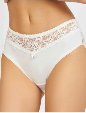 Трусы слипы Simona M 035/30 молоко, Цвет: молоко, Размеры: L, изображение 3