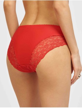 Трусы слипы Simona M 035 красный, Цвет: красный, Размеры: 2XL, изображение 2