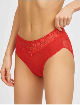 Трусы слипы Simona M 035 красный, Цвет: красный, Размеры: 2XL, изображение 3