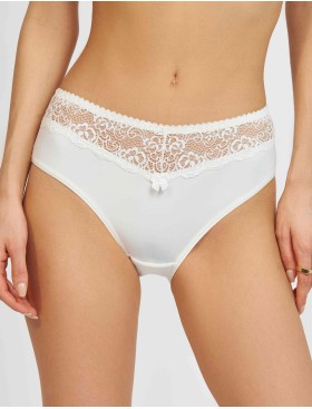 Трусы слипы Simona M 035 молоко, Цвет: молоко, Размеры: L