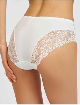 Трусы слипы Simona M 035 молоко, Цвет: молоко, Размеры: L, изображение 2