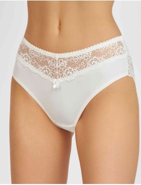 Трусы слипы Simona M 035 молоко, Цвет: молоко, Размеры: L, изображение 3