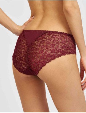 Трусы слипы Simona M 045 бордо, Цвет: бордо, Размеры: L, изображение 2