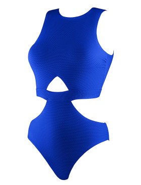 Слитный купальник монокини UNICONF CBI240 SPIRIT OF COLOURS blu, Цвет: синий, Размеры: S, изображение 3