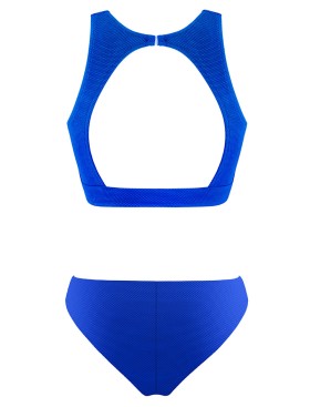 Слитный купальник монокини UNICONF CBI240 SPIRIT OF COLOURS blu, Цвет: синий, Размеры: S, изображение 4