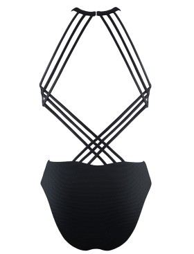 Совместный купальник UNICONF CBI241 SPIRIT OF COLOURS negro, Цвет: черный, Размеры: S, изображение 4