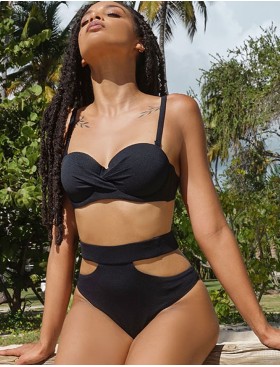 Верх купальника бандо UNICONF CBS242 SPIRIT OF COLOURS negro, Цвет: черный, Размеры: 70B, изображение 2