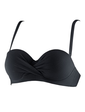 Верх купальника бандо UNICONF CBS242 SPIRIT OF COLOURS negro, Цвет: черный, Размеры: 70B, изображение 3