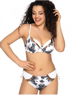 Плавки женские с регулировкой по бокам Ava SF146/2 white, Цвет: белый, Размеры: L, изображение 3