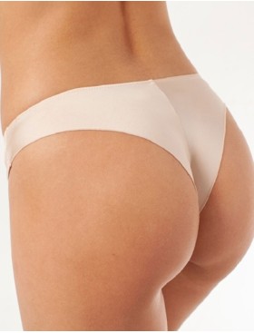 Трусы бразилиана Coquette Revue SECRET 67008N, Цвет: бежевый, Размеры: XS, изображение 2