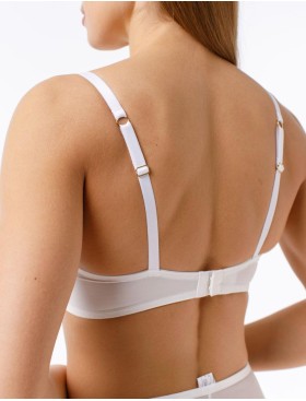 Бюстгальтер балконет пуш-ап Coquette Revue SUCCESS 82098-01 со стрэпами, Цвет: молоко, Размеры: 70D, изображение 2