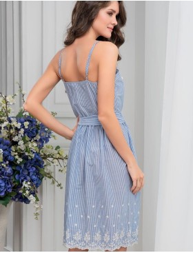 Сарафан на тонких бретелях Mia-Amore NIZZA 6711, Цвет: голубой, Размеры: L, изображение 2