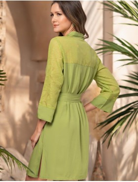 Рубашка-платье Mia-Amore OASIS 1627, Цвет: киви, Размеры: 3XL, изображение 2