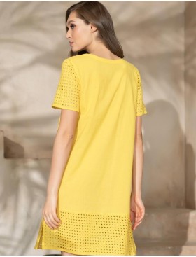 Туника хлопковая Mia-Amore ROCHELLE 1615 лимонный, Цвет: лимонный, Размеры: L/XL, изображение 2