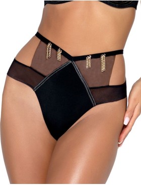 Трусы слипы Novika PURE POISON figi, Цвет: черный, Размеры: S