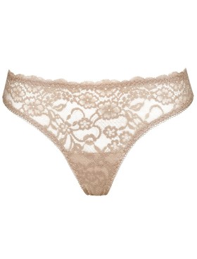 Кружевные трусики стринги Sielei ALLURE 2673 cipria, Цвет: cipria (телесный), Размеры: XS, изображение 2