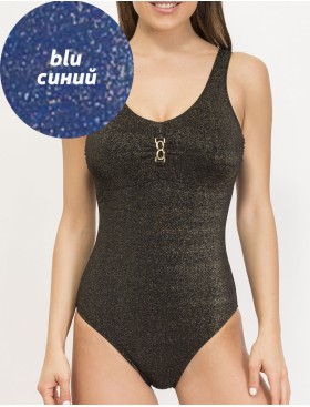 Совместный купальник Sielei BR52 blu, Цвет: blu (синий), Размеры: 75C, изображение 2