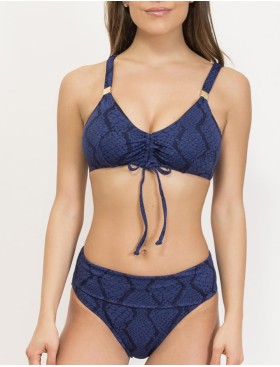 Купальник мягкий без косточек Sielei JQ52+JQ67 blu, Цвет: blu (синий), Размеры: 75C