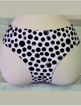 Плавки женские классические Akcent AN243, Цвет: черно-белый, Размеры: 5XL, изображение 2