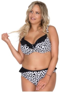 Плавки женские классические Akcent AN243, Цвет: черно-белый, Размеры: L