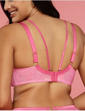 Бюстгальтер полумягкий Alles ARUBA PU, Цвет: розовый, Размеры: 85D, изображение 2